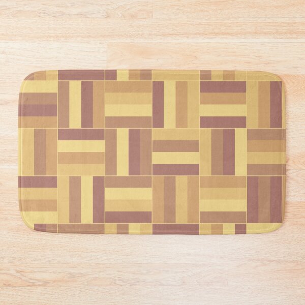 Item preview, Gold Basketweave Pattern designed and sold by HomeLivingCo.