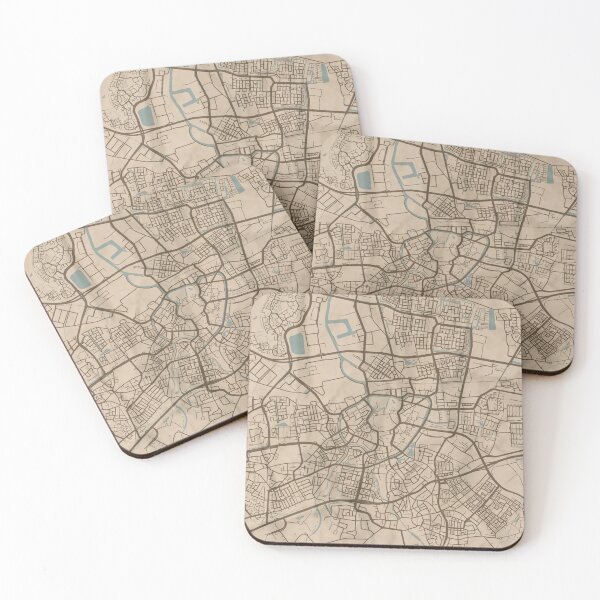 Item preview, Breda Sepia Map designed and sold by CPTVDesign.