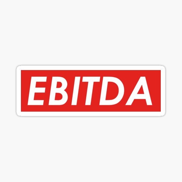 EBITDA Finance design Gift Sticker