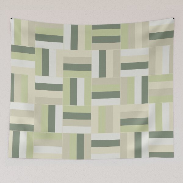 Item preview, Herbal Essence Basketweave Pattern designed and sold by HomeLivingCo.