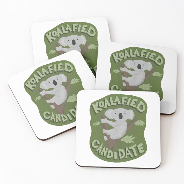 Item preview, Koalafied Candidate Animal Pun designed and sold by DavidAlan.