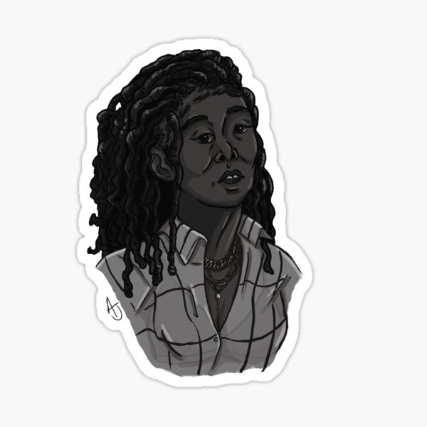 Hairstyles Girl Gang - Dreads Sticker