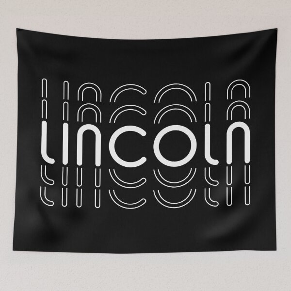 Item preview, Name Lincoln in Black and White Style designed and sold by Time-is-Money.