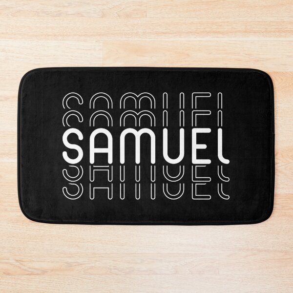 Item preview, Name Samuel in Black and White Style designed and sold by Time-is-Money.