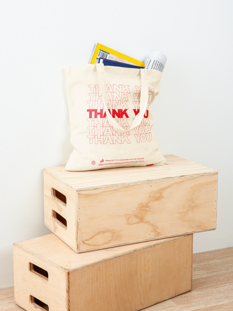 Alternate view of Classic Thank You Bag (Bodega Style) Reproduction | Tote Tote Bag
