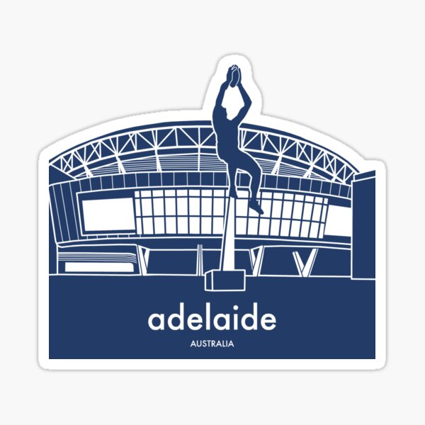 "Iconic Adelaide" Sticker for Sale by CPTVDesign Redbubble