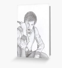 Eleventh Doctor Greeting Card