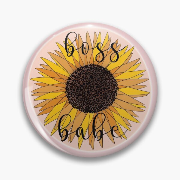 Item preview, Boss Babe sunflower designed and sold by kayleetubbs.