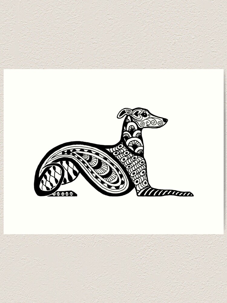 whippet art