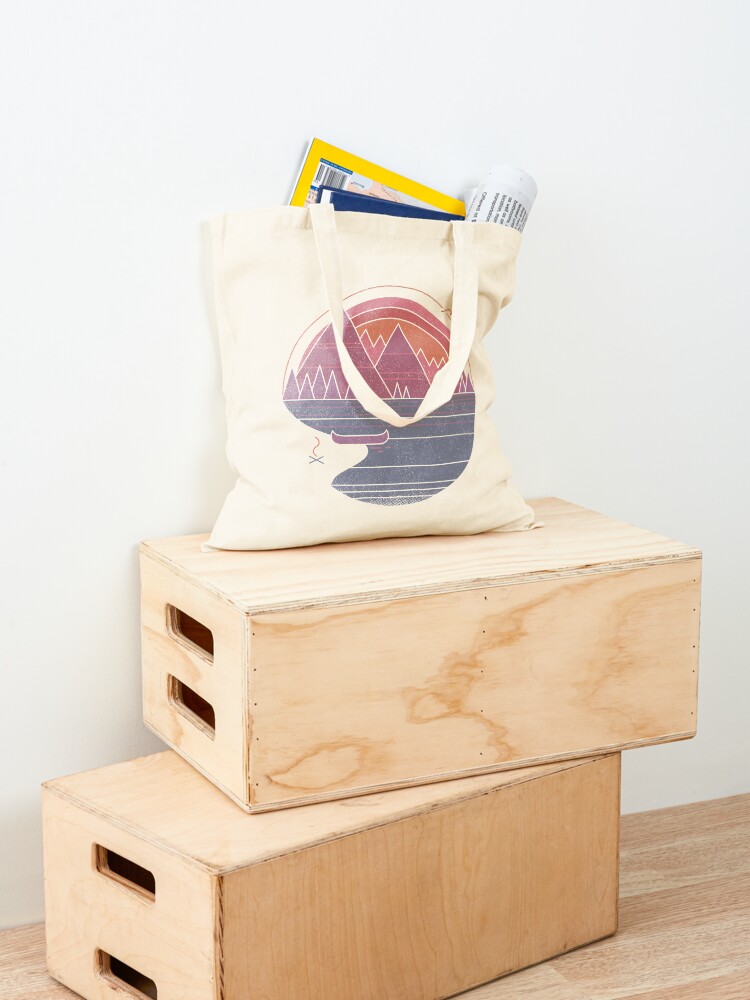 Alternate view of The Mountains Are Calling Tote Bag