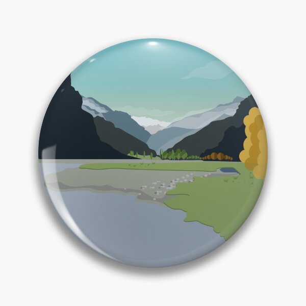 Item preview, New Zealand Landscape - Mount Aspiring National Park designed and sold by 4amStudio.