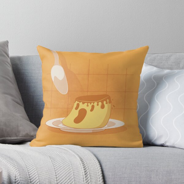 "Who Killed Mr. Pudin?!" Throw Pillow