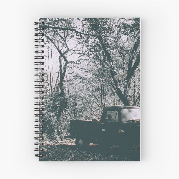 Aperçu de l'œuvre Vieux camion et arbres créée et vendue par Cas Corbin.
