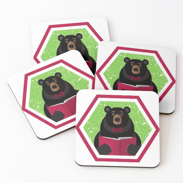 Item preview, Reading Black Bear designed and sold by ArtfulFreddy.