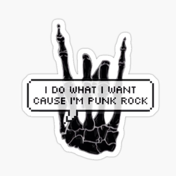 Punk Rock Sticker