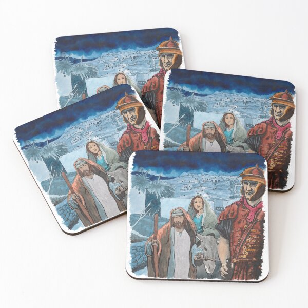 Item preview, Joseph and Mary on the way to Bethlehem. designed and sold by Frankie Doodles!.