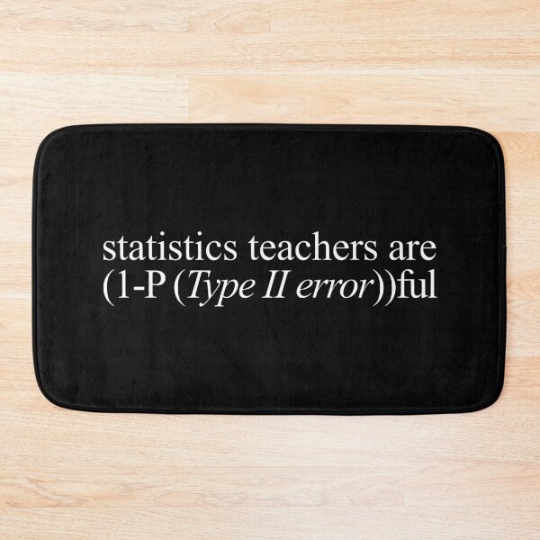 Item preview, Statistics Teachers Are )1-P(TypeII error))ful designed and sold by JackCurtis1991.