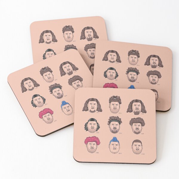 Item preview, The 9 faces of Rainer Drachenlord Winkler designed and sold by misenique.