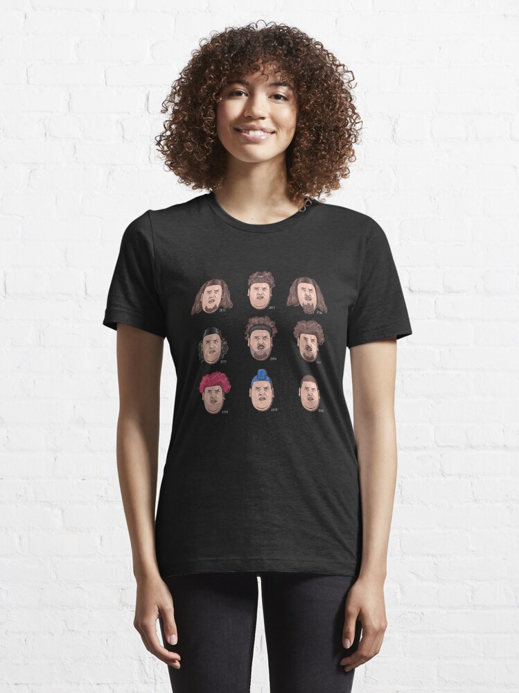 The 9 faces of Rainer Drachenlord Winkler | Essential T-Shirt