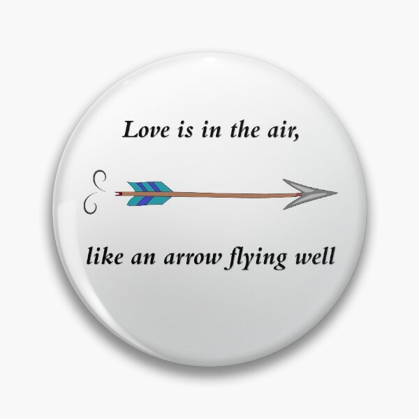 Item preview, Love is in the air, like an arrow flying well designed and sold by archerylife.