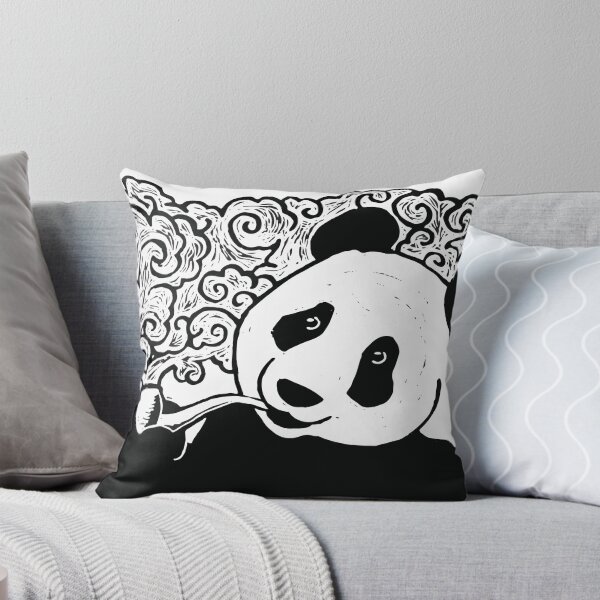 Aperçu de l'œuvre Pipe, fumer, panda créée et vendue par CuccuCollective.