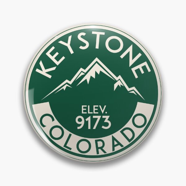 Item preview, Keystone Colorado Skiing Mountains Ski Skier Snowboarding designed and sold by DESTINATIONS DECAL.
