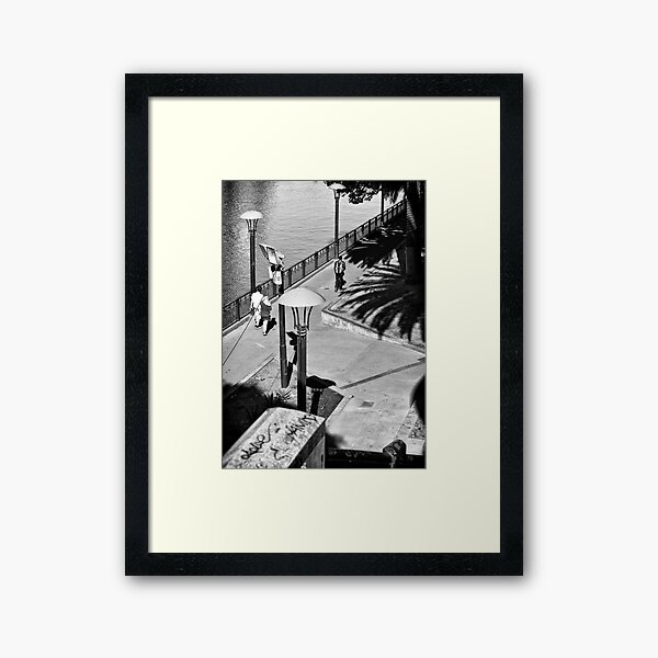 Yarra Bank Framed Art Print
