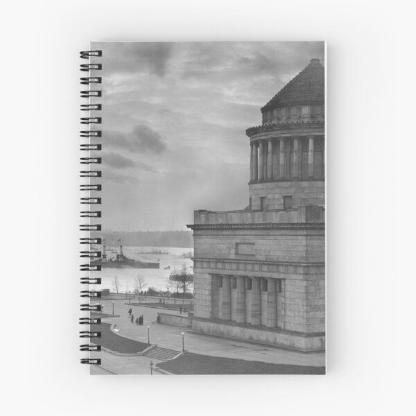 Item preview, Grant's Tomb and Battleships in Manhattan (1919) designed and sold by BravuraMedia.