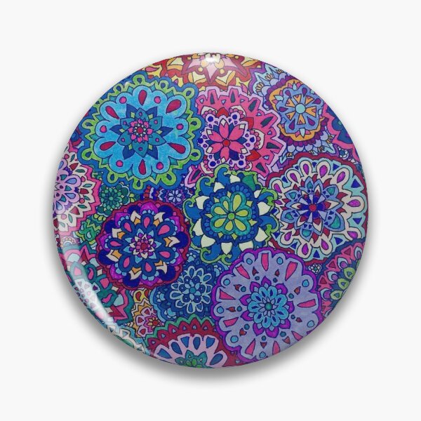 Item preview, Psychedelic Flower Doodle  designed and sold by Hannah Staab.