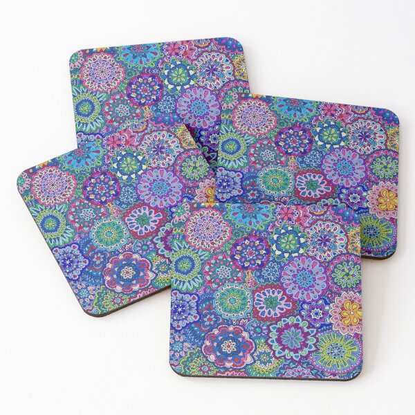 Item preview, Psychedelic Flower Doodle  designed and sold by Hannah Staab.