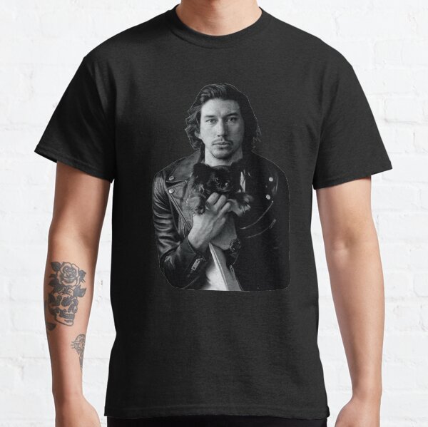 Adam Driver with dog Classic T-Shirt