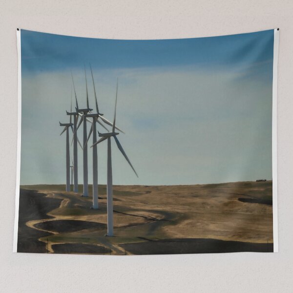 Item preview, The Windy Flats Wind Farm of Washington State designed and sold by Alaskandreamer.