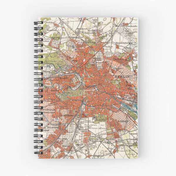 Item preview, Vintage Map of Berlin Germany (1905) designed and sold by BravuraMedia.