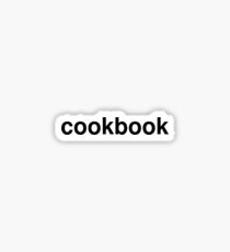 cookbook Sticker