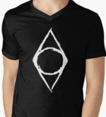 Thieves Guild Shadowmark (white) Men's V-Neck T-Shirt