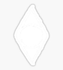 Thieves Guild Shadowmark (white) Sticker