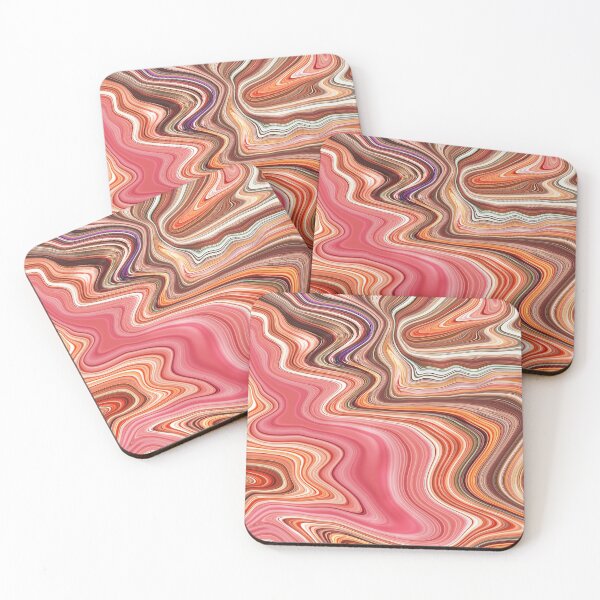 Item preview, Coral Reef Paint Pour designed and sold by CurlyWurl.