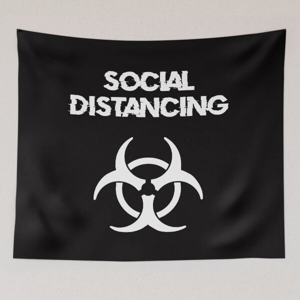 Item preview, Social Distancing designed and sold by DafyddEm.