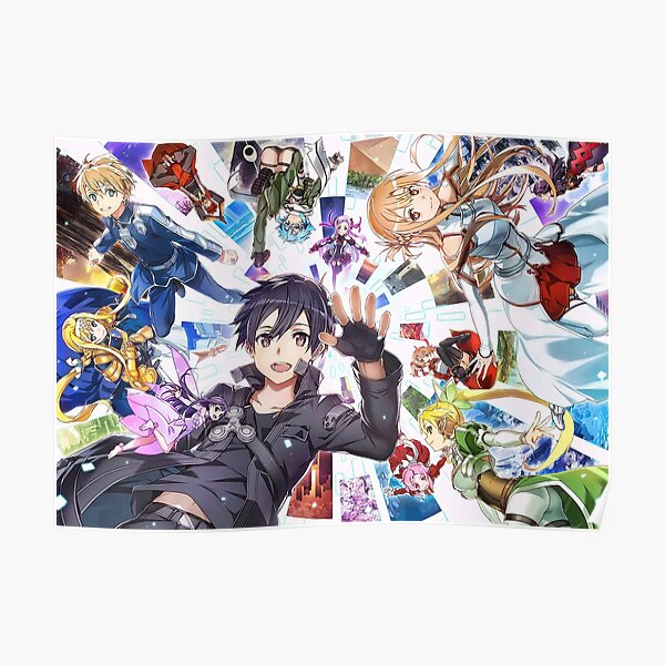 Tous ensemble dans Sword Art Online Poster