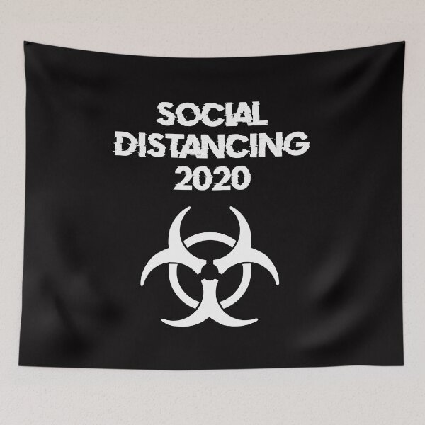 Item preview, Social Distancing 2020 designed and sold by DafyddEm.