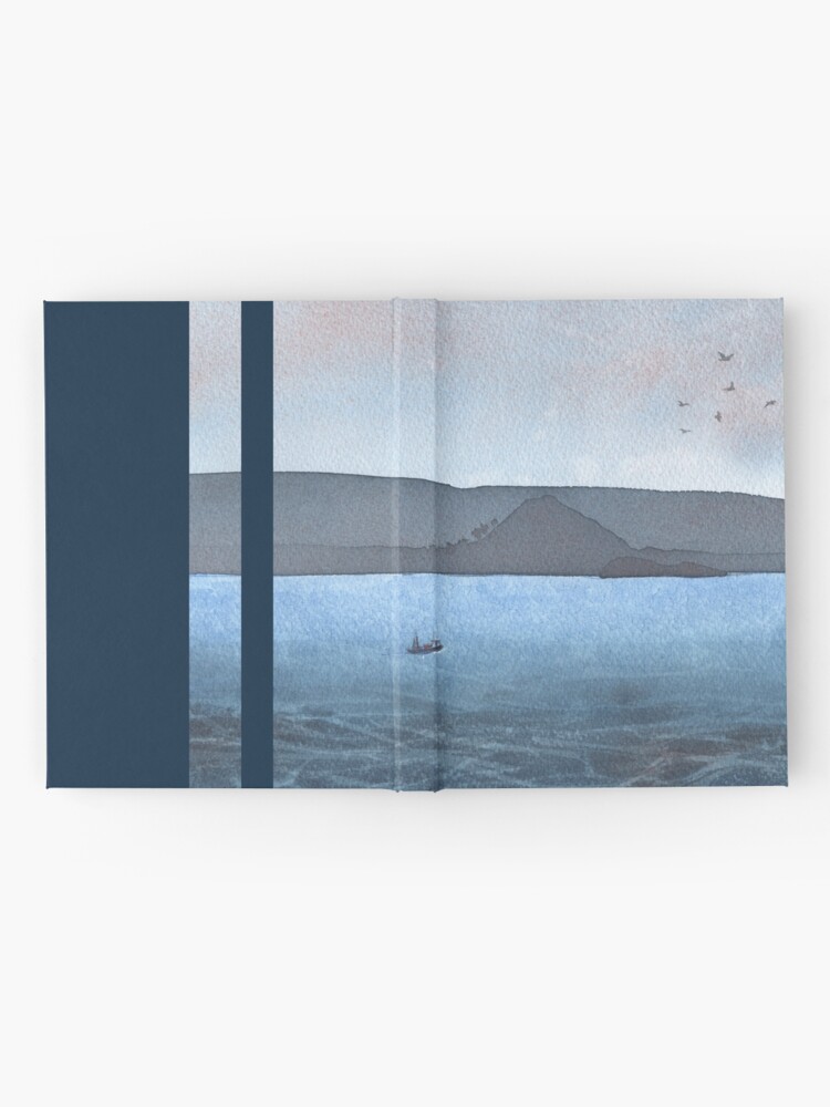 Alternate view of Berwick Law and Craig Leith, November 2018 Hardcover Journal