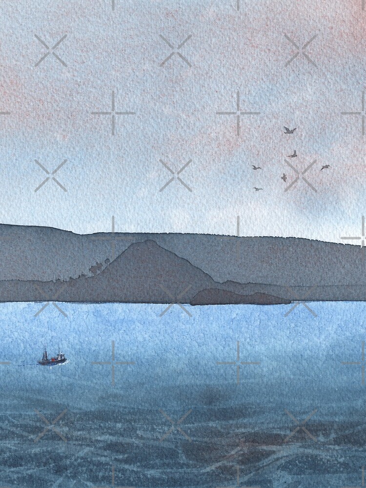 Berwick Law and Craig Leith, November 2018 by MotiBlack