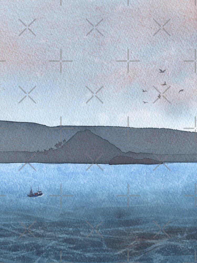 Berwick Law and Craig Leith, November 2018 by MotiBlack