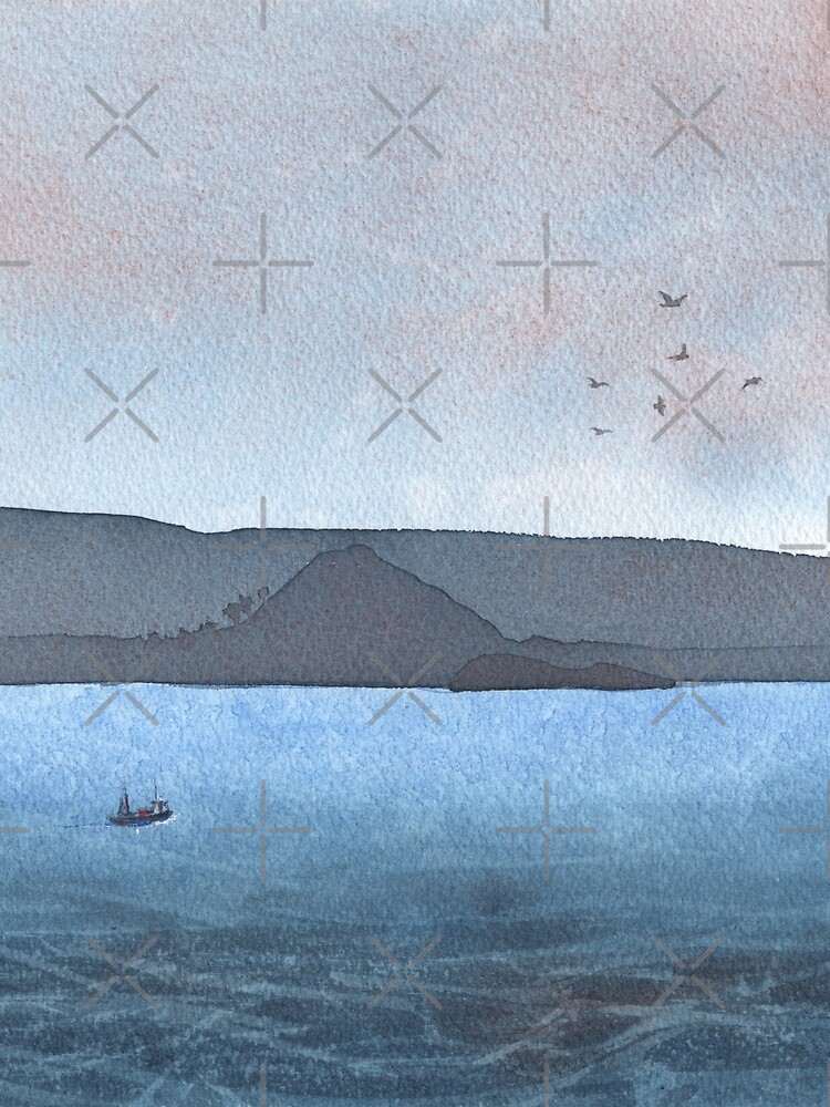 Berwick Law and Craig Leith, November 2018 by MotiBlack