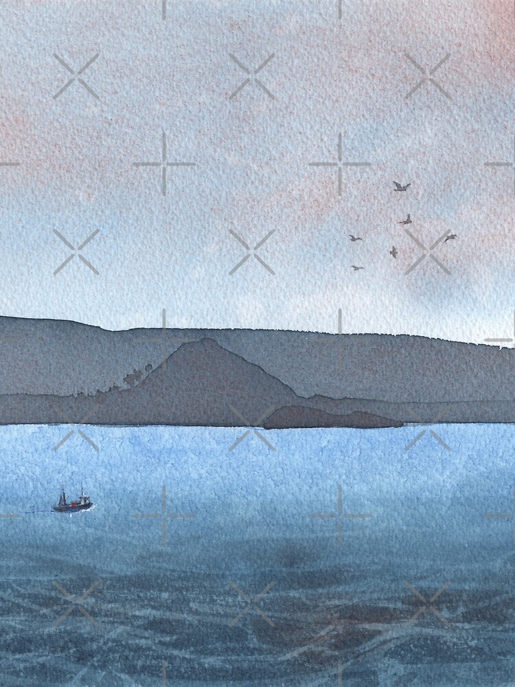 Berwick Law and Craig Leith, November 2018 by MotiBlack