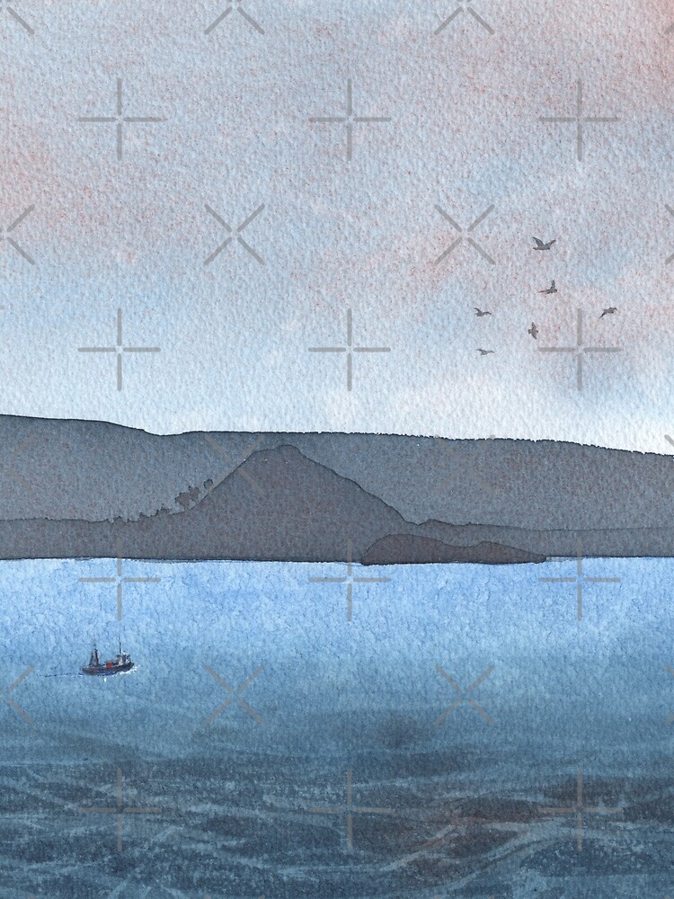 Berwick Law and Craig Leith, November 2018 by MotiBlack