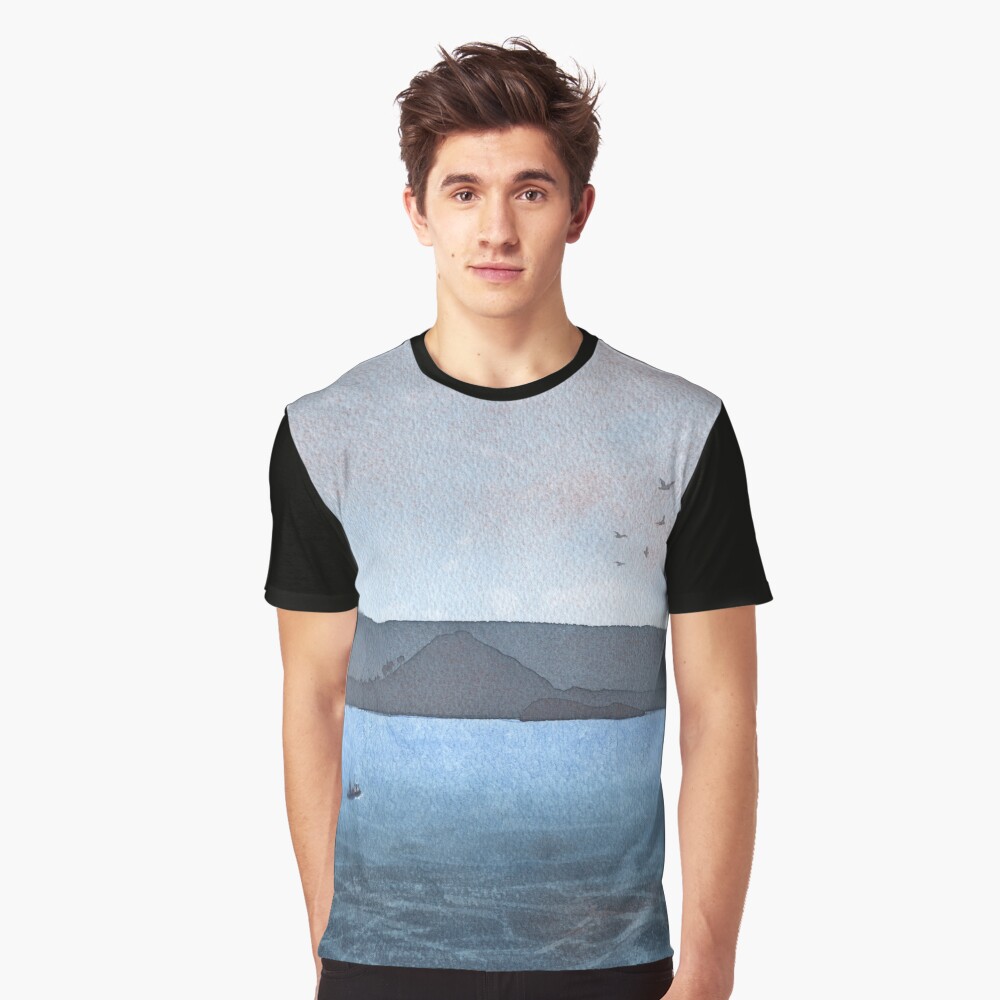 Berwick Law and Craig Leith, November 2018 Graphic T-Shirt