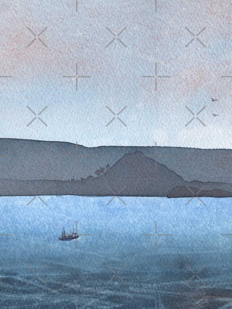 Berwick Law and Craig Leith, November 2018 by MotiBlack