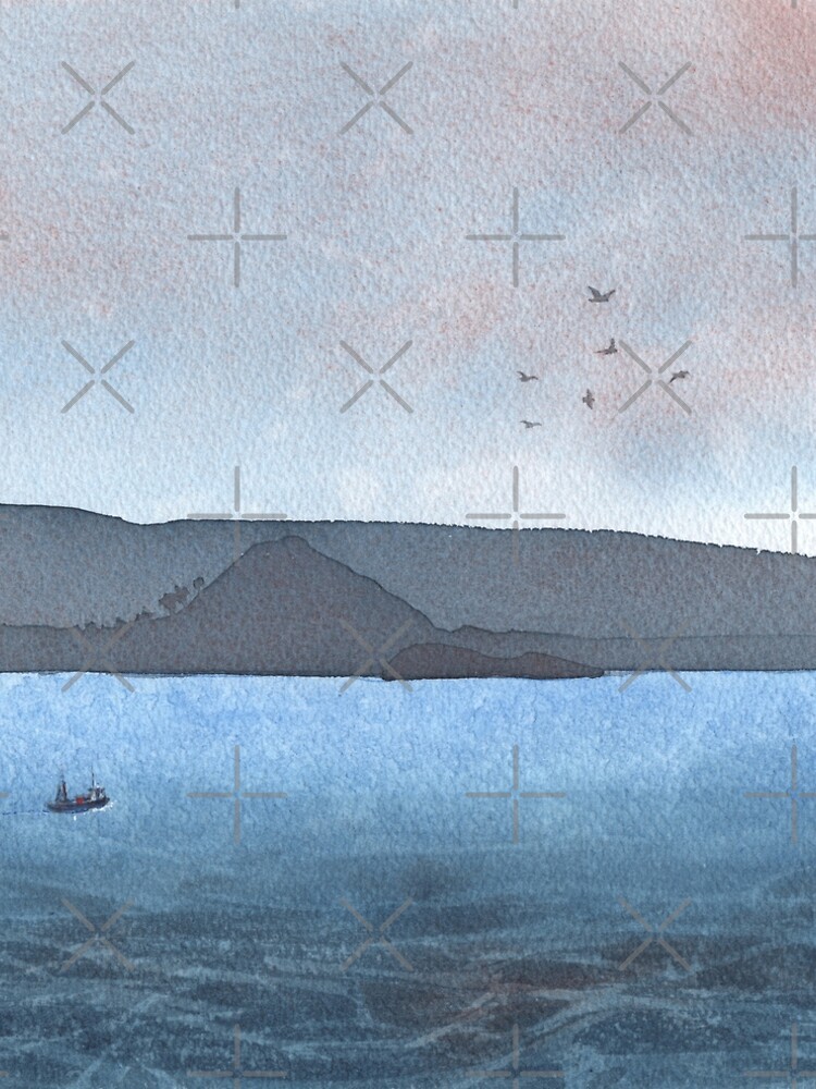 Berwick Law and Craig Leith, November 2018 by MotiBlack