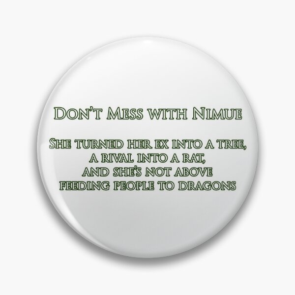 Item preview, Don't Mess With Nimue designed and sold by AF Stewart Art Designs.